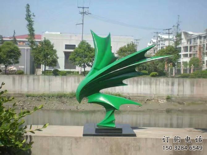 幾何老鷹雕塑廠家 幾何動物類 不銹鋼幾何老鷹雕塑廠家