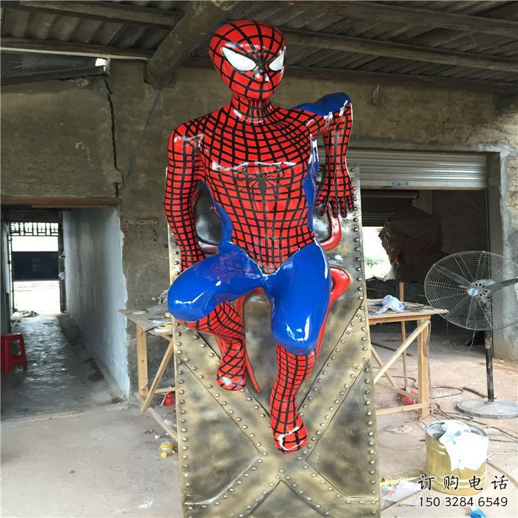 蜘蛛俠雕塑廠家 影視劇人物 大型蜘蛛俠雕塑價(jià)格