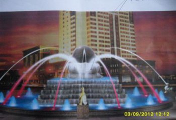 電影噴泉雕塑 水景噴泉雕塑素材