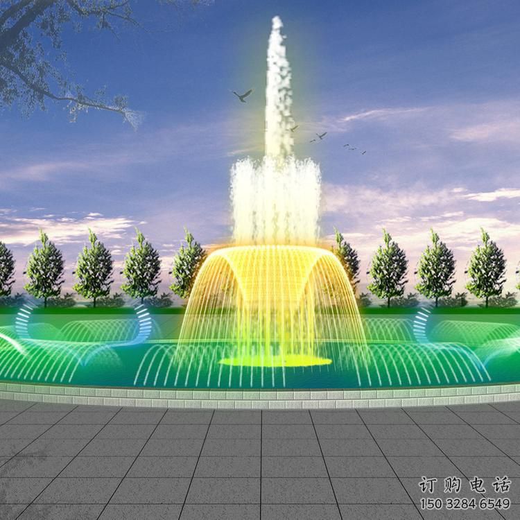 水景高噴噴泉廠家 高壓水泵配置