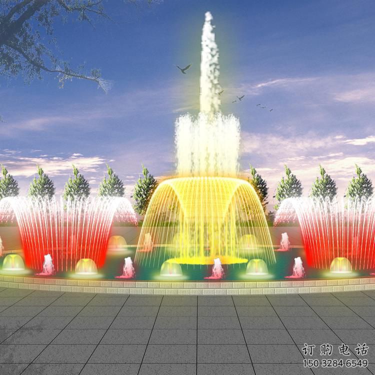 水景吸力噴泉雕塑廠家 高端成套數(shù)控原理配置