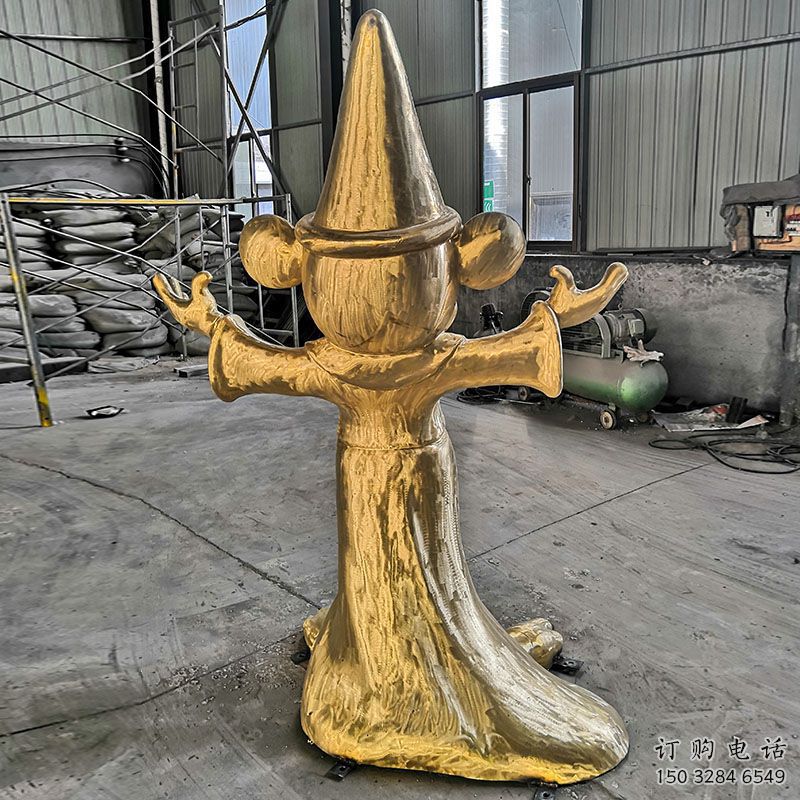 電鍍水手雕塑 不銹鋼電鍍人物雕塑