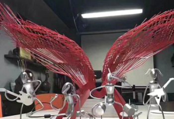 樂隊雕塑廠家 西方樂隊組合 不銹鋼抽象樂隊雕塑