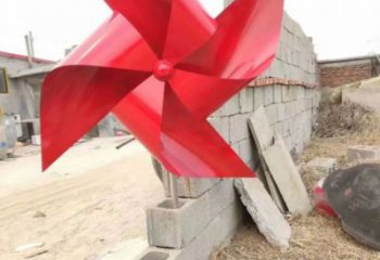 風車雕塑 氣流自動模式 不銹鋼風車雕塑廠家