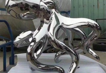 八爪魚雕塑廠家 鏡面生物特點(diǎn) 不銹鋼鏡面八爪魚雕塑