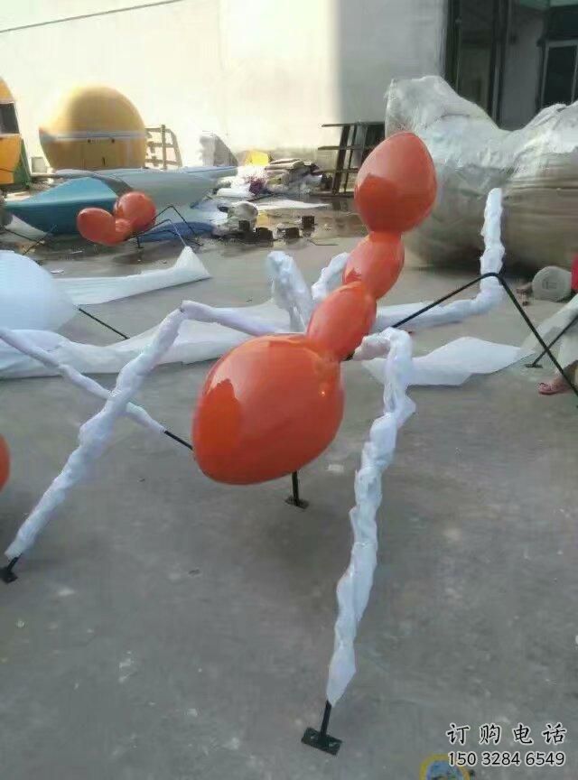 商業街螞蟻雕塑廠家 大型餐飲店擺件 步行街異形螞蟻雕塑