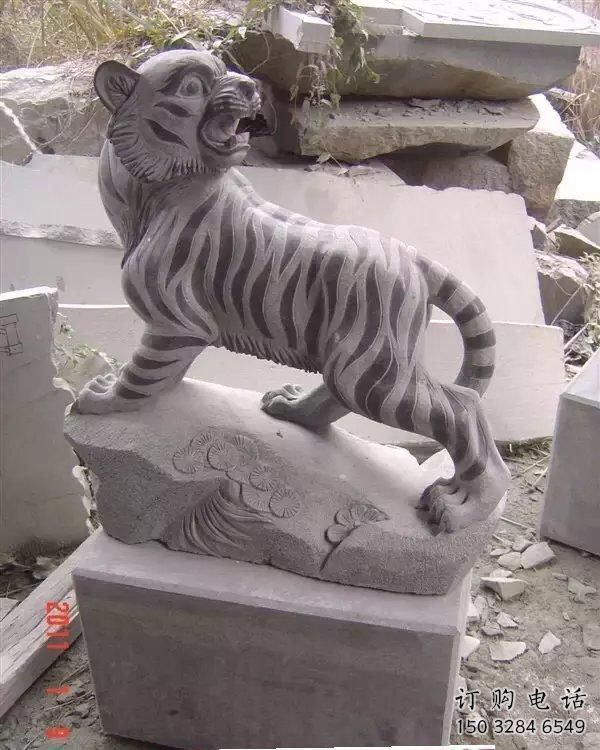 商場老虎雕塑廠家 中式室內小品 戶外大型老虎雕塑