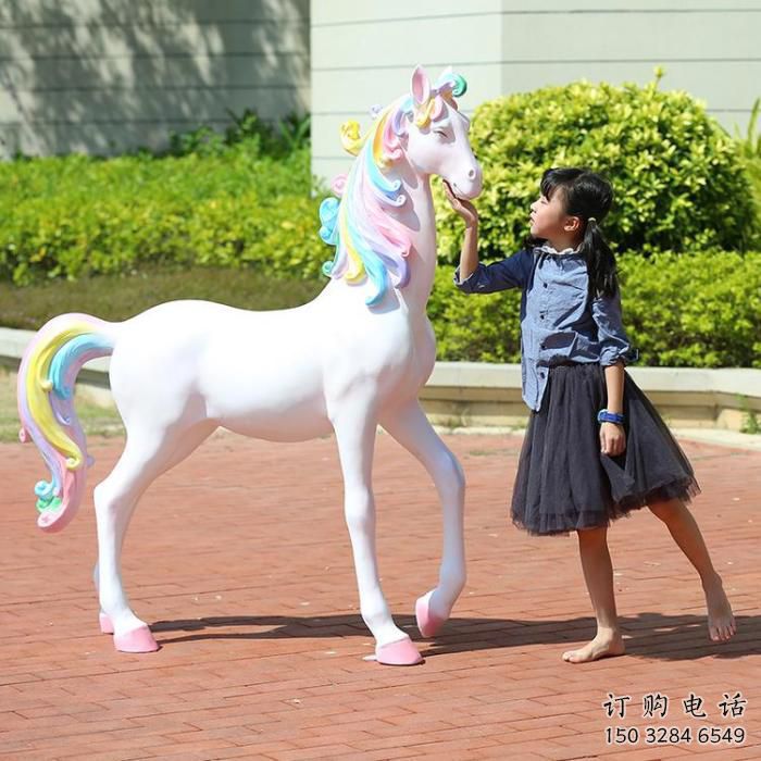 公園獨角獸雕塑廠家 中式抽象小品 風(fēng)景區(qū)仿古獨角獸雕塑