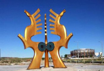 風景區龍鳳雕塑廠家 中式戶外擺件 風景區仿古龍鳳雕塑