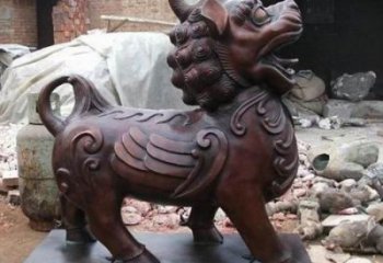 庭院獨角獸雕塑廠家 歐式仿真擺件 戶外噴漆獨角獸雕塑