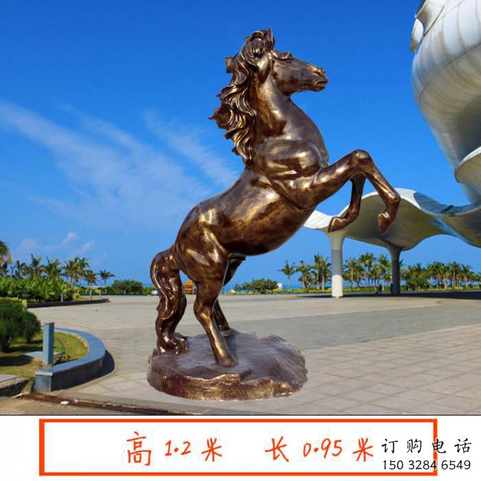 商業街天馬雕塑廠家 大型創意擺件 步行街異形天馬雕塑