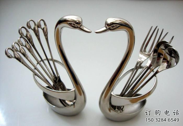 鏡面鵝雕塑廠家 現代酒店擺件 游樂場異形鵝雕塑