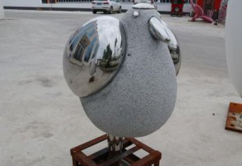 游樂場(chǎng)小鳥雕塑廠家 酒店賓館擺件 住宅小區(qū)抽象小鳥雕塑