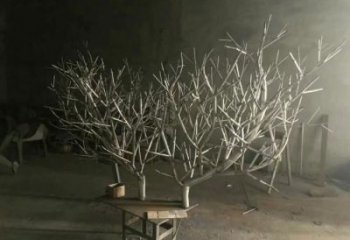 步行街鹿角雕塑廠家 創意鋼管擺件 公園切面鹿角雕塑