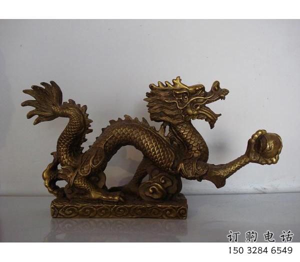 住宅小區臥龍雕塑廠家 現代創意小品 大型噴漆臥龍雕塑