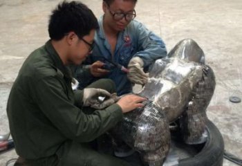 風(fēng)景區(qū)大猩猩雕塑廠家 中式戶外擺件 大型仿古大猩猩雕塑