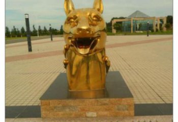 別墅十二生肖雕塑廠家 卡通噴漆小品 現代十二生肖雕塑