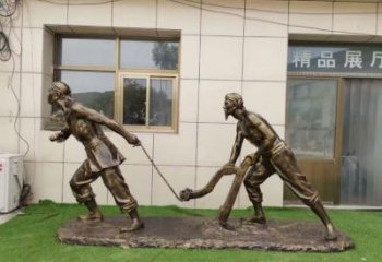 戶外耕牛雕塑廠家 街頭小品 廣場公園耕牛雕塑