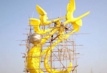 步行街海鷗雕塑廠家 創意公園擺件 草地切面海鷗雕塑