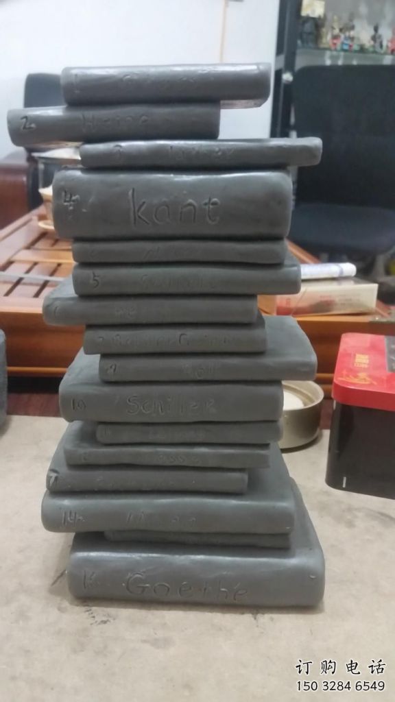 歐式書籍雕塑廠家 抽象希望擺件 體育場書籍雕塑