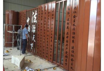 大型商場書簡雕塑廠家 校園擺件 烤漆不銹鋼書簡雕塑