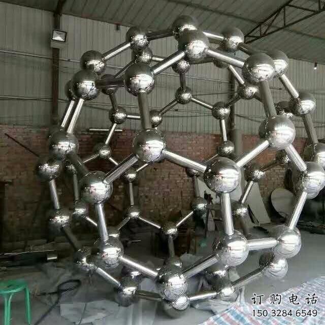 現(xiàn)代星球雕塑廠家 大型別墅區(qū)擺件 戶外不銹鋼星球雕塑