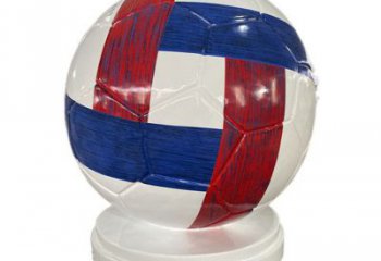 大型籃球雕塑廠家 現代公園小品 戶外不銹鋼籃球雕塑