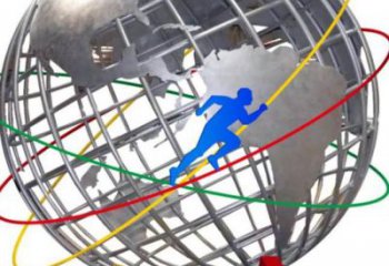 校園地球儀雕塑廠家 啞光教育小品 大型不銹鋼地球儀雕塑