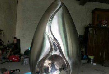 水景水滴雕塑廠家 公園鏤空小品 現代不銹鋼水滴雕塑