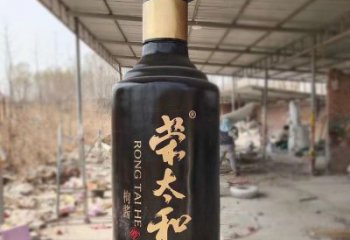 仿真酒瓶雕塑廠家 現代擺件 烤漆不銹鋼酒瓶雕塑