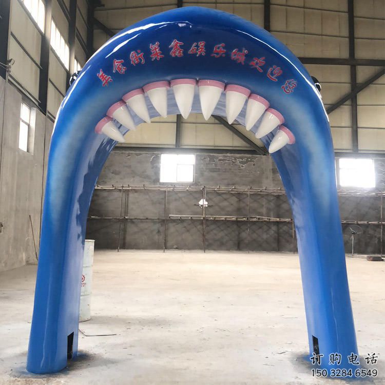 庭院拱門雕塑廠家 現(xiàn)代小品 大型不銹鋼拱門雕塑制作