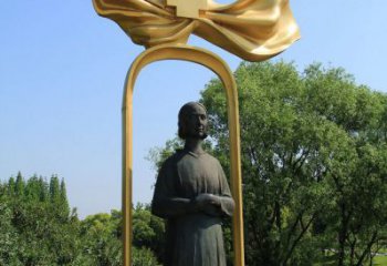 創意大門雕塑廠家 仿古小品 創意不銹鋼大門雕塑生產