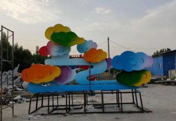 大型云彩雕塑廠家 鍛造小品 戶外不銹鋼云彩雕塑生產(chǎn)