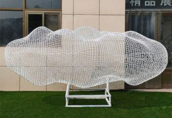 現(xiàn)代云梯雕塑廠家 大型別墅區(qū)擺件 鏤空不銹鋼云梯雕塑生產(chǎn)