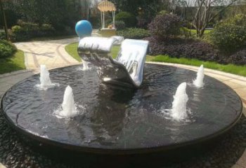 歐式飄帶雕塑廠家 抽象擺件 體育場(chǎng)不銹鋼飄帶雕塑制作