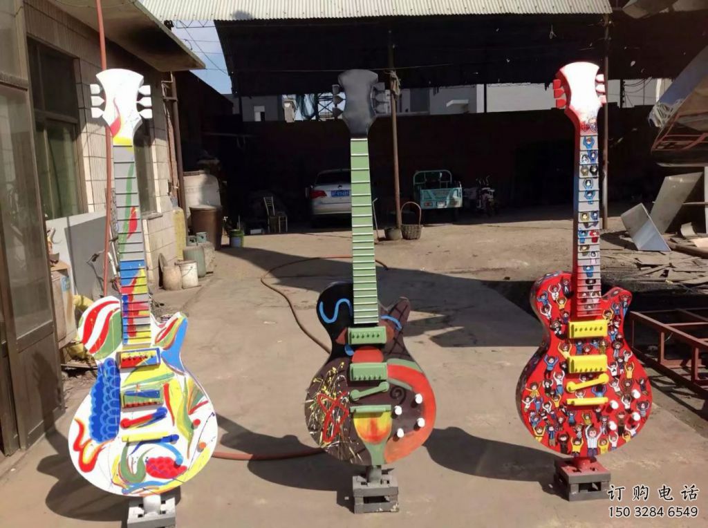 現(xiàn)代提琴雕塑廠家 歐式步行街小品 大型商場(chǎng)不銹鋼提琴雕塑