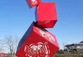 創(chuàng)意幾何體雕塑廠家 廣場(chǎng)小品 公園不銹鋼幾何體雕塑廠