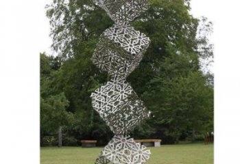 大型幾何體雕塑廠家 鍛造小品 現代不銹鋼幾何體雕塑廠