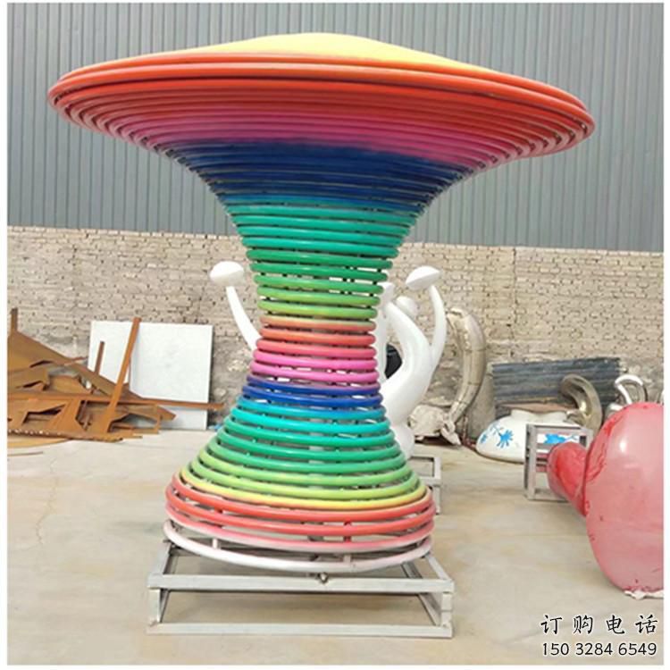 游樂場花瓶雕塑廠家 烤漆擺件 電鍍不銹鋼花瓶雕塑廠