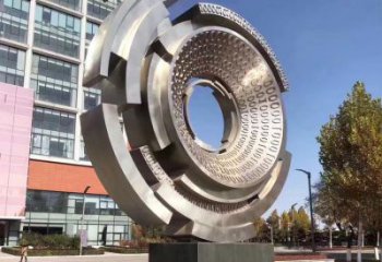 中式磁鐵雕塑廠家 廣場小品 街頭不銹鋼磁鐵雕塑定做