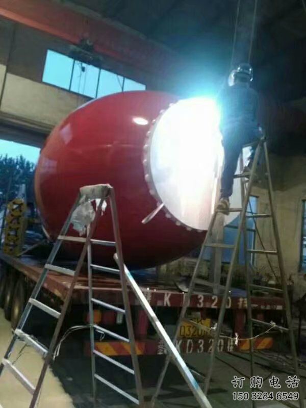 創意鼓雕塑廠家 抽象小品 公園不銹鋼鼓雕塑廠