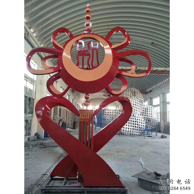 異形大鼓雕塑廠家 現代小品 烤漆不銹鋼大鼓雕塑工廠