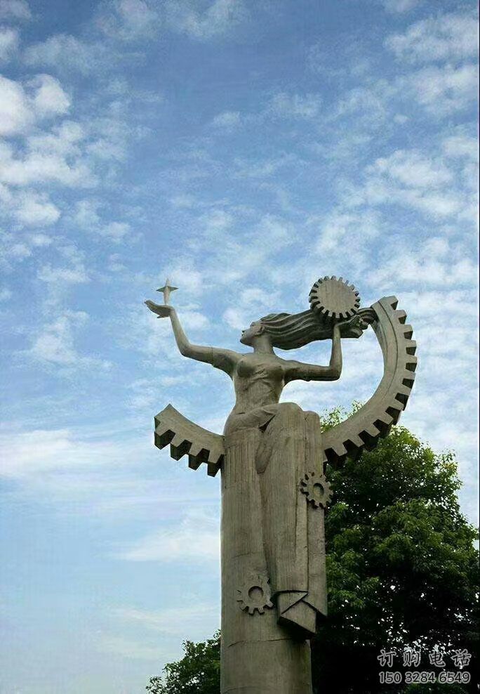 幾何齒輪雕塑廠家 公園小品 歐式不銹鋼齒輪雕塑廠