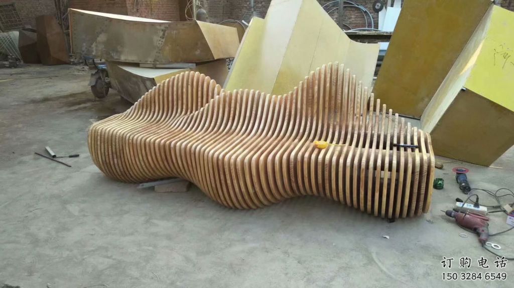 大型商場(chǎng)休閑椅雕塑廠家 現(xiàn)代擺件 烤漆不銹鋼休閑椅雕塑生產(chǎn)廠