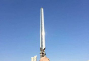 廣場(chǎng)劍雕塑廠家 公園小品 現(xiàn)代不銹鋼劍雕塑廠