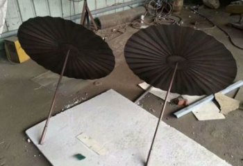 抽象雨傘雕塑廠家 仿古公園小品 大型不銹鋼雨傘雕塑廠