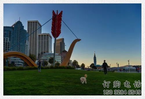 公園利劍雕塑廠家 戶外擺件 彩繪不銹鋼利劍雕塑廠