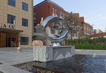 房地產眼睛雕塑廠家 現代擺件 鍛造不銹鋼眼睛雕塑廠