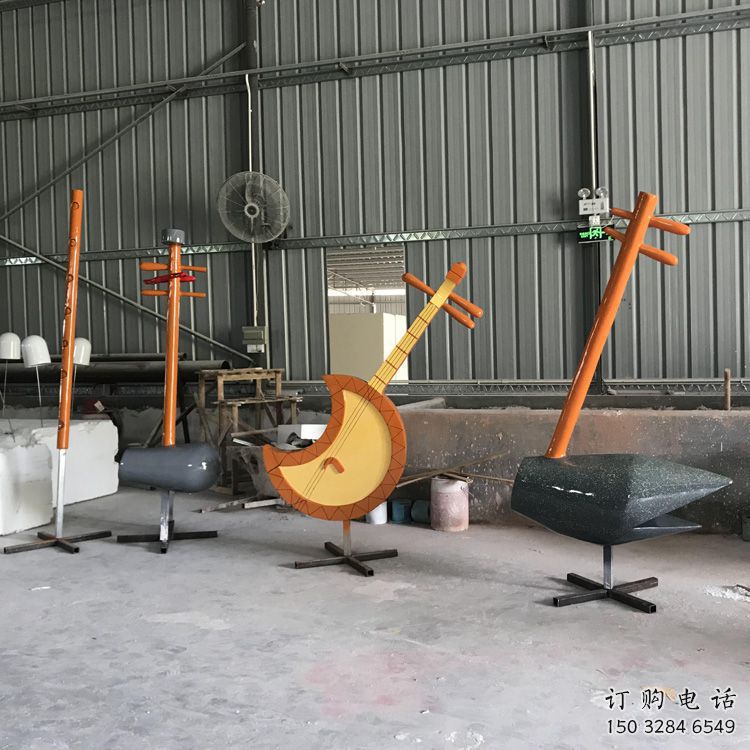 大型二胡雕塑廠家 鍛造小品 歐式二胡雕塑廠