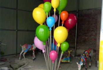 烤漆氣球雕塑廠家 創(chuàng)意小品 戶外氣球雕塑廠